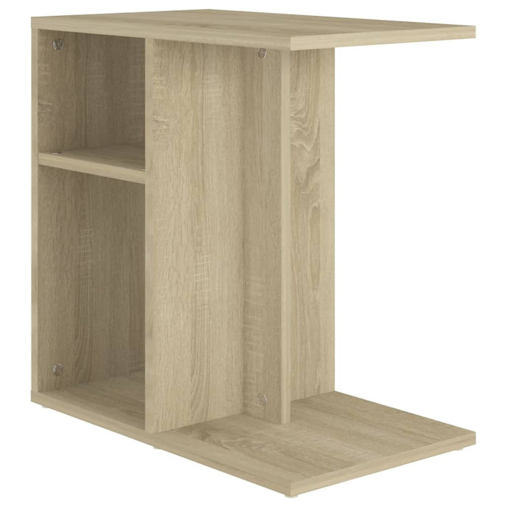 Beistelltisch Sonoma-Eiche 50x30x50 cm Holzwerkstoff Stilecasa