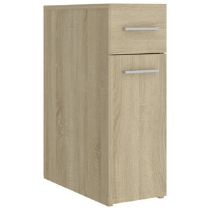 vidaXL Apothekerschrank Sonoma-Eiche 20x45,5x60 cm Holzwerkstoff