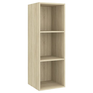 3-tlg. TV-Schrank-Set Sonoma-Eiche Holzwerkstoff