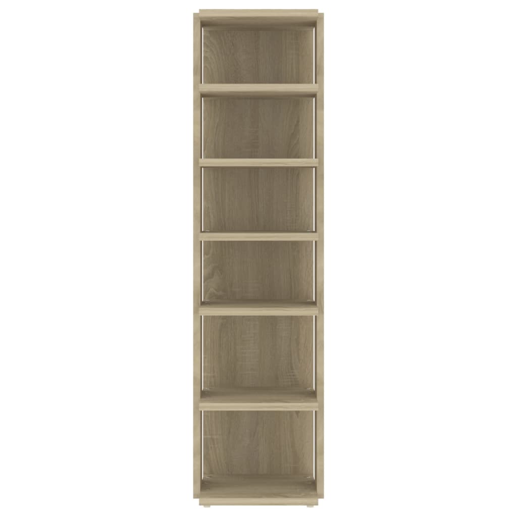 Schuhschrank Sonoma-Eiche 27,5x27x102 cm Holzwerkstoff Stilecasa