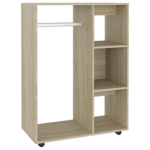 Kleiderschrank Sonoma-Eiche 80x40x110 cm Holzwerkstoff Stilecasa