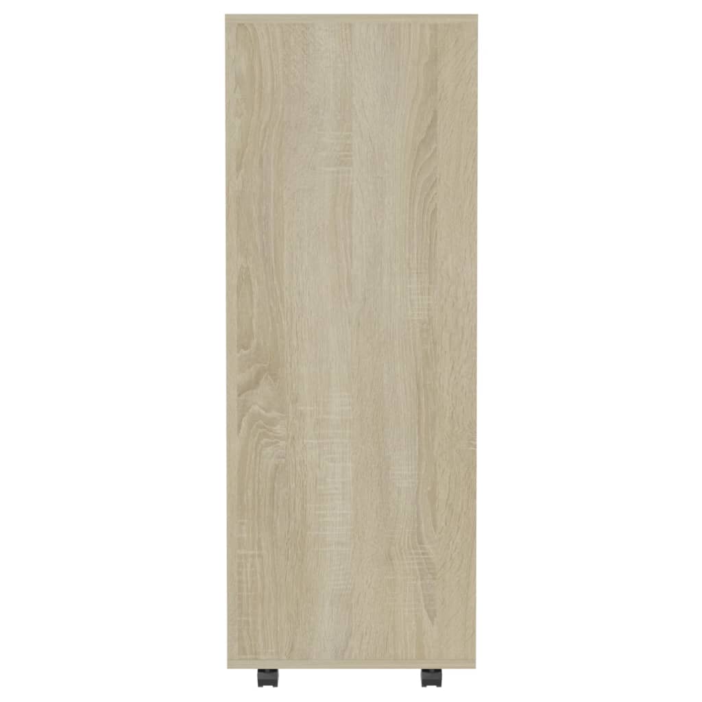 Kleiderschrank Sonoma-Eiche 80x40x110 cm Holzwerkstoff Stilecasa