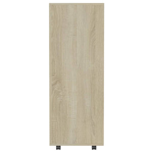 Kleiderschrank Sonoma-Eiche 80x40x110 cm Holzwerkstoff Stilecasa