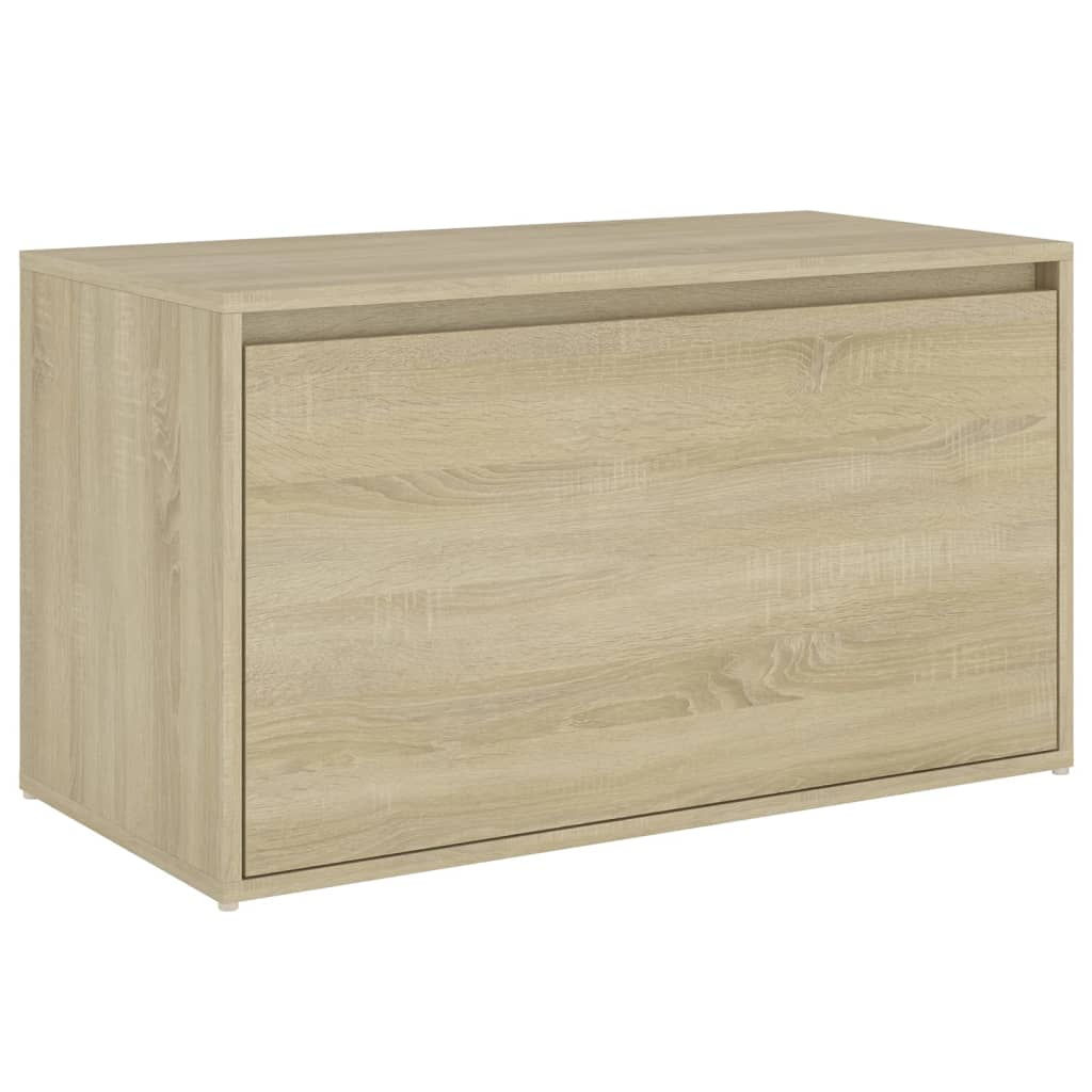 vidaXL Flurbank 80x40x45 cm Sonoma-Eiche Holzwerkstoff