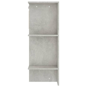 vidaXL Flurschrank Betongrau 97,5x37x99 cm Holzwerkstoff