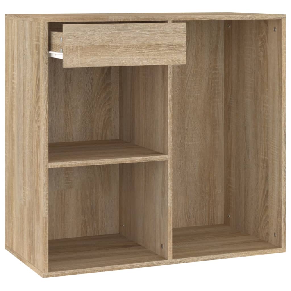 vidaXL Kosmetikschrank Sonoma-Eiche 80x40x75 cm Holzwerkstoff