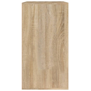 vidaXL Kosmetikschrank Sonoma-Eiche 80x40x75 cm Holzwerkstoff