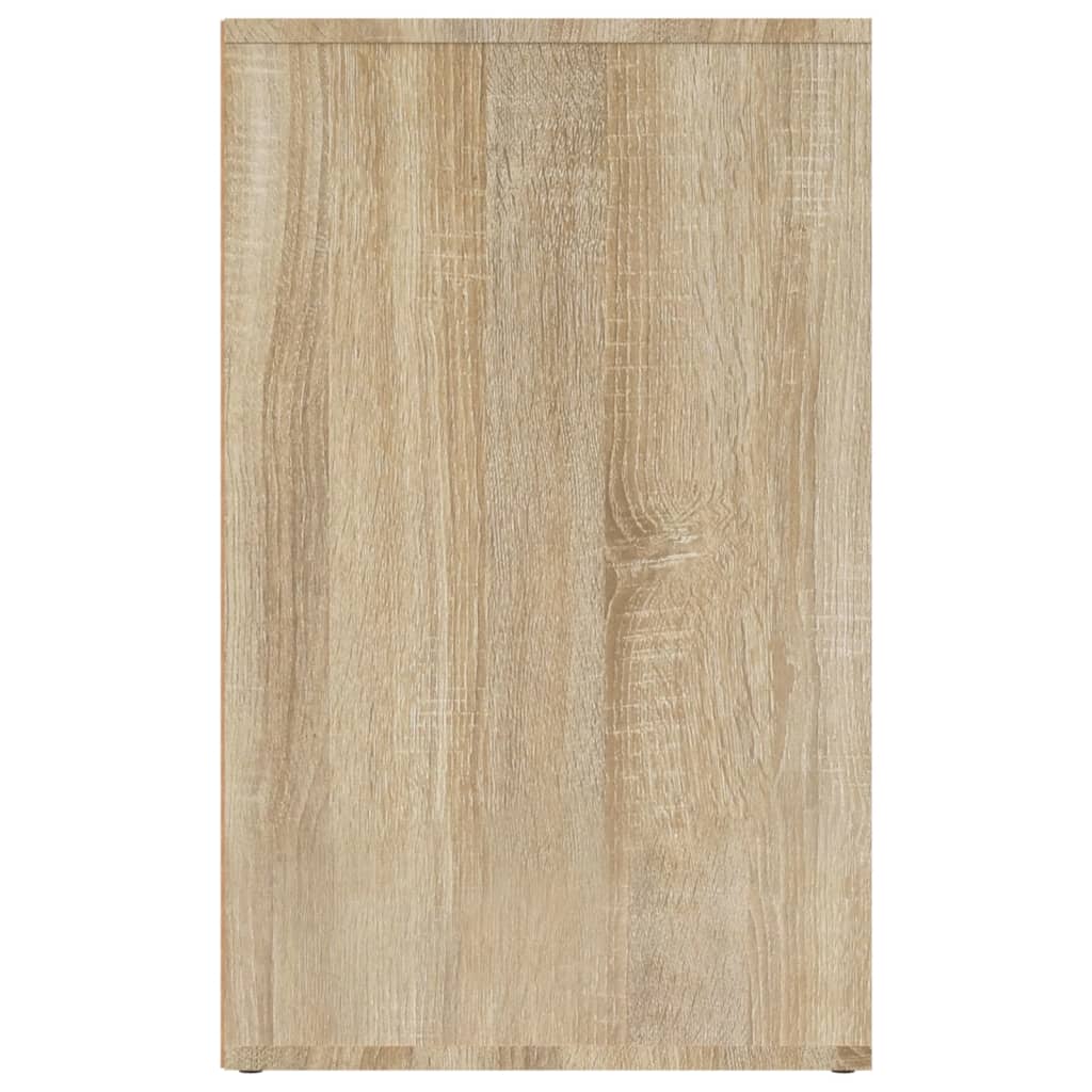 Regal für Schminktisch Sonoma-Eiche 80x40x65 cm Holzwerkstoff Stilecasa