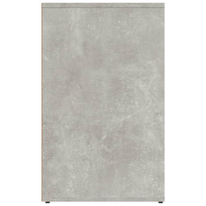 vidaXL Regal für Schminktisch Betongrau 80x40x65 cm Holzwerkstoff