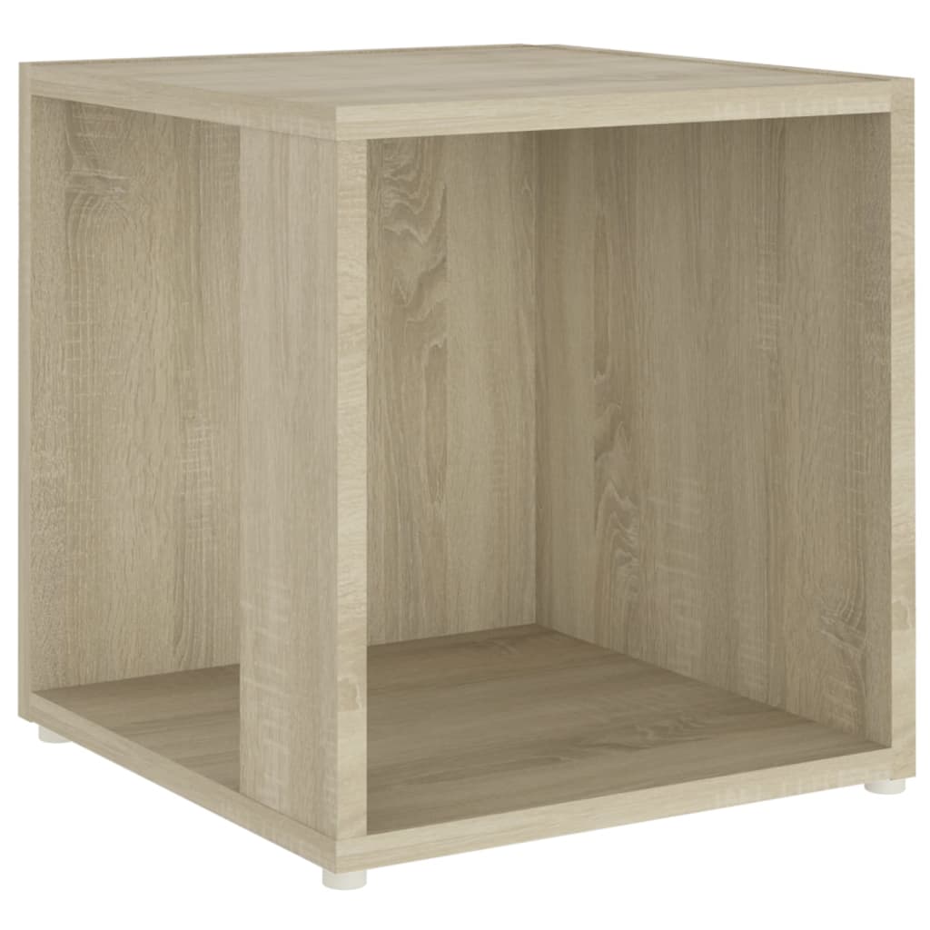 vidaXL Beistelltisch Sonoma-Eiche 33x33x34,5 cm Holzwerkstoff