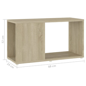 TV-Schrank Sonoma-Eiche 60x24x32 cm Holzwerkstoff VIDAXL