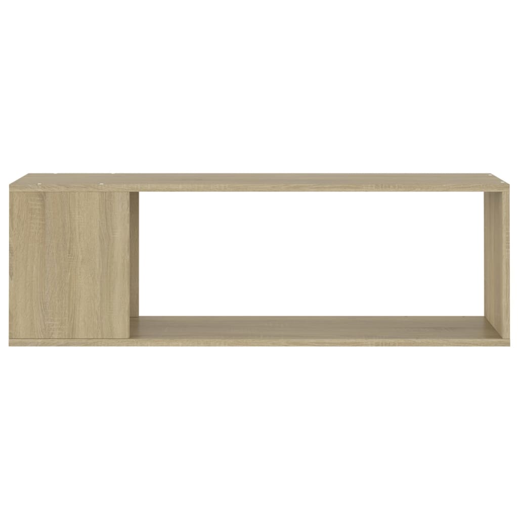 TV-Schrank Sonoma-Eiche 100x24x32 cm Holzwerkstoff Stilecasa