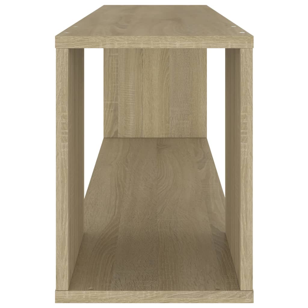 TV-Schrank Sonoma-Eiche 100x24x32 cm Holzwerkstoff Stilecasa