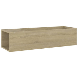 TV-Schrank Sonoma-Eiche 100x24x32 cm Holzwerkstoff Stilecasa