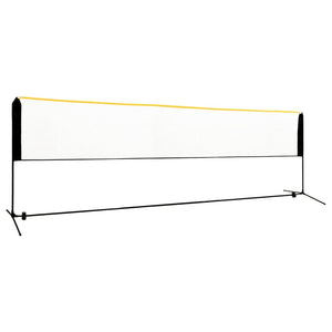 vidaXL Badmintonnetz Verstellbar 500x103x94-158 cm Metall