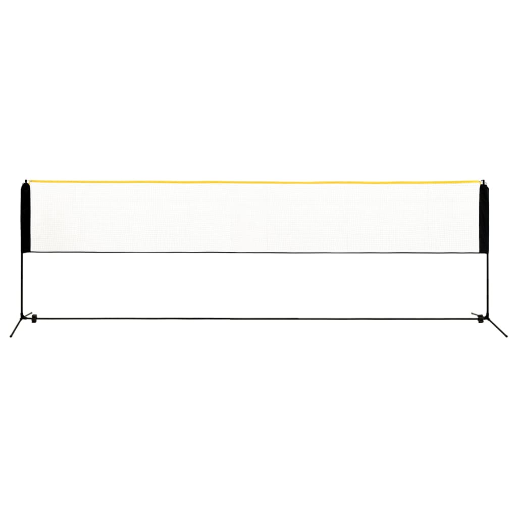 vidaXL Badmintonnetz Verstellbar 500x103x94-158 cm Metall