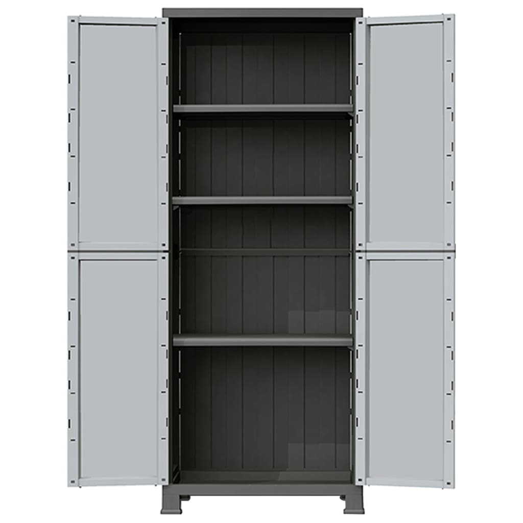 vidaXL Kunststoffschrank 68x39x171,5 cm