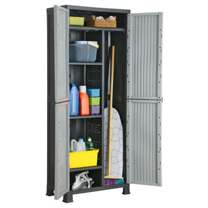 Kunststoffschrank 68x39x171,5 cm Stilecasa