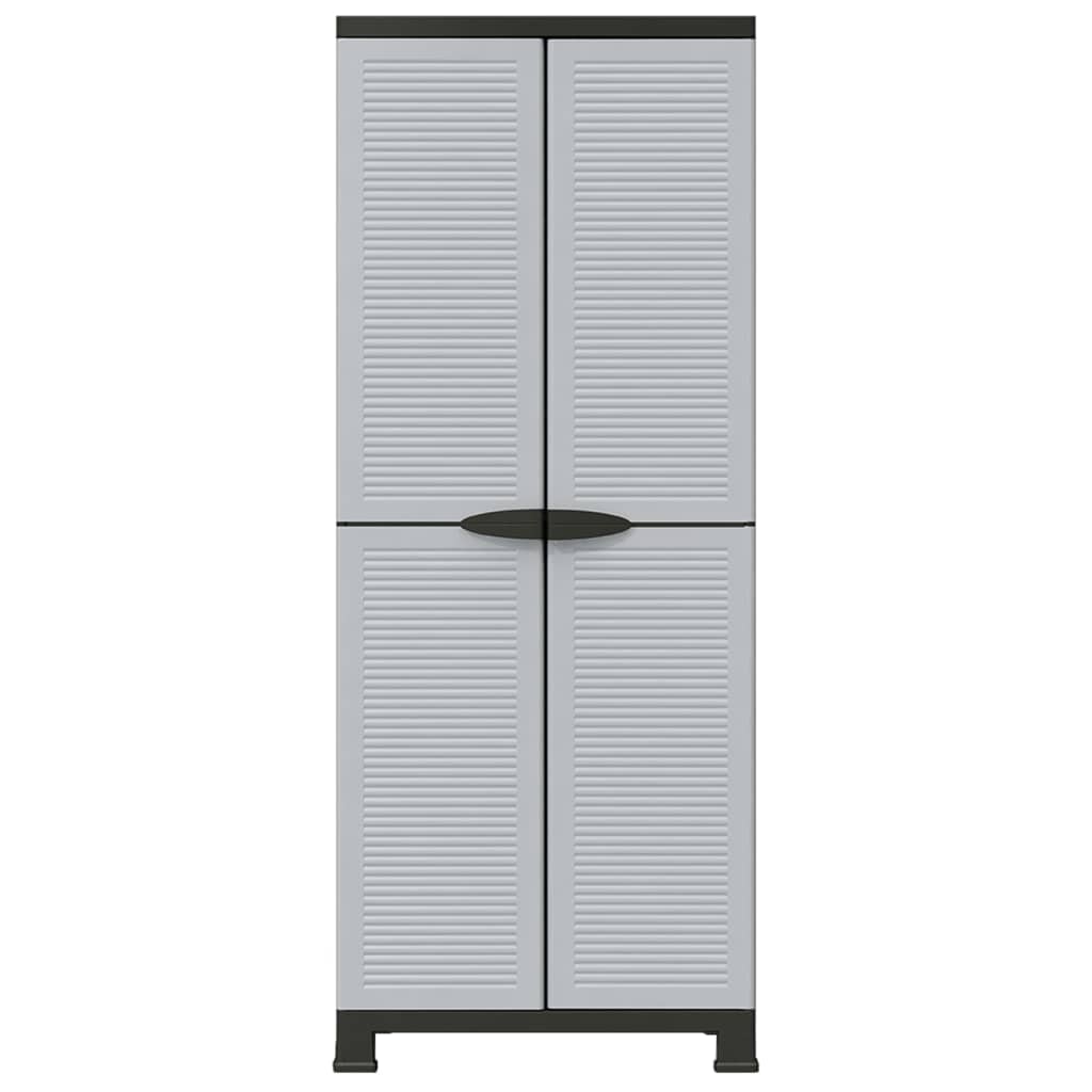 vidaXL Kunststoffschrank 68x39x171,5 cm