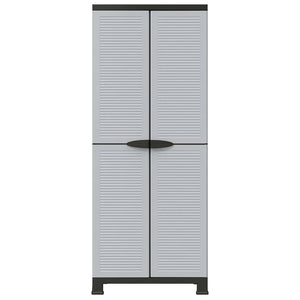 vidaXL Kunststoffschrank 68x39x171,5 cm