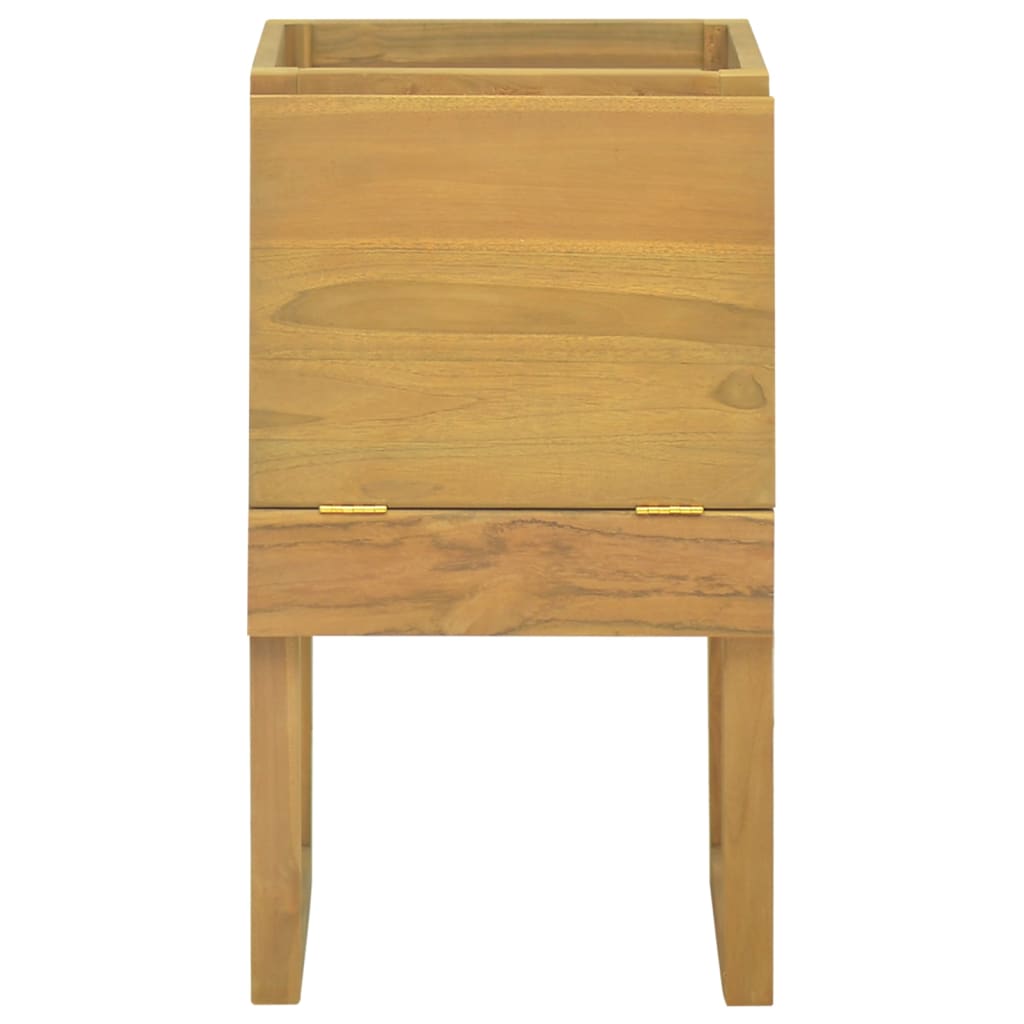 vidaXL Badschrank 45x45x75 cm Massivholz Teak