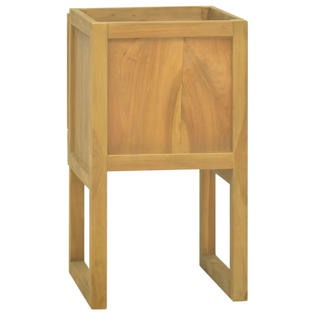 vidaXL Badschrank 45x45x75 cm Massivholz Teak