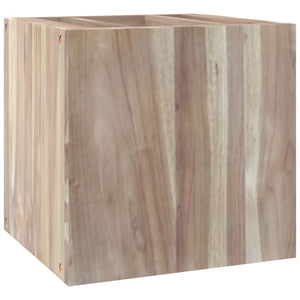 vidaXL Wand-Badschrank 41x38x40 cm Massivholz Teak