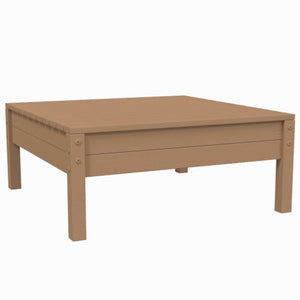 vidaXL 3-tlg. Garten-Lounge-Set mit Creme Kissen Massivholz Kiefer