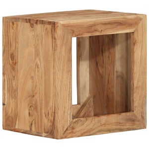 vidaXL Hocker 40x30x40 cm Massivholz Akazie