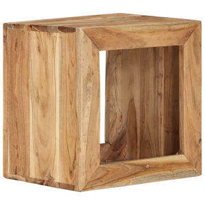 vidaXL Hocker 40x30x40 cm Massivholz Akazie