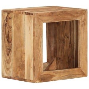 vidaXL Hocker 40x30x40 cm Massivholz Akazie