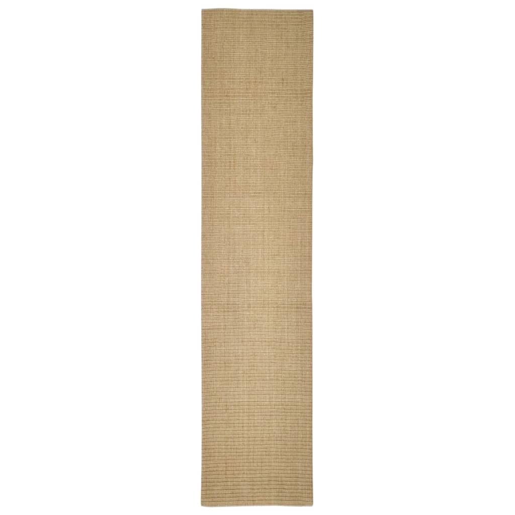 vidaXL Teppich Natur Sisal 66x300 cm