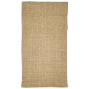 vidaXL Teppich Natur Sisal 80x150 cm