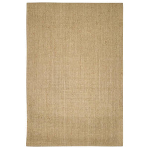 vidaXL Teppich Natur Sisal 100x150 cm