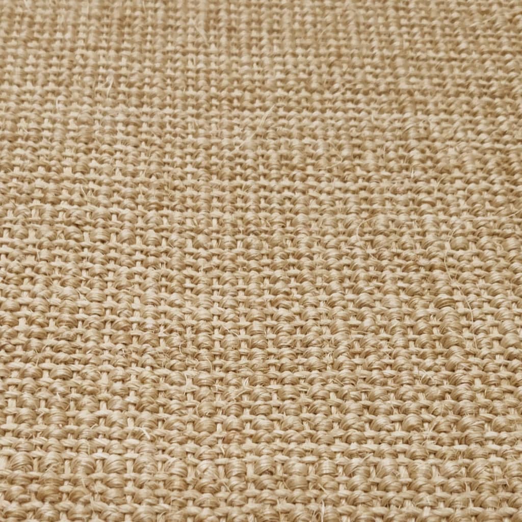 vidaXL Teppich Natur Sisal 100x300 cm