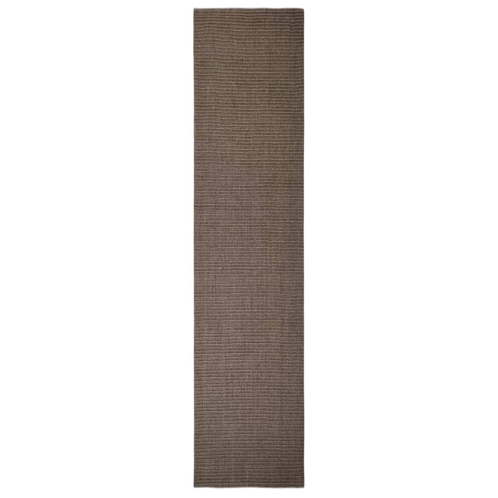 Teppich Natur Sisal 80x350 cm Braun