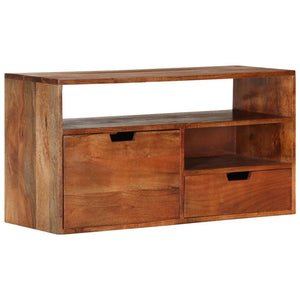 vidaXL TV-Schrank 80x30x42 cm Massivholz Akazie