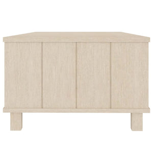 vidaXL Sideboard HAMAR Honigbraun 100x55x35 cm Massivholz Kiefer