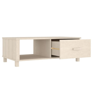 vidaXL Sideboard HAMAR Honigbraun 100x55x35 cm Massivholz Kiefer