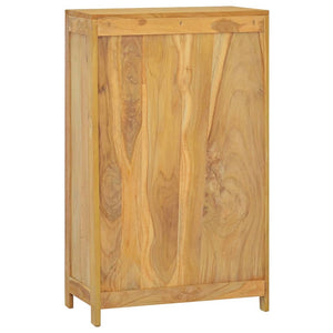 vidaXL Kommode 55x30x90 cm Massivholz Teak