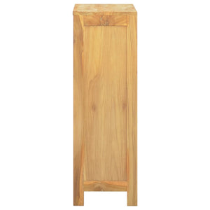 vidaXL Kommode 55x30x90 cm Massivholz Teak