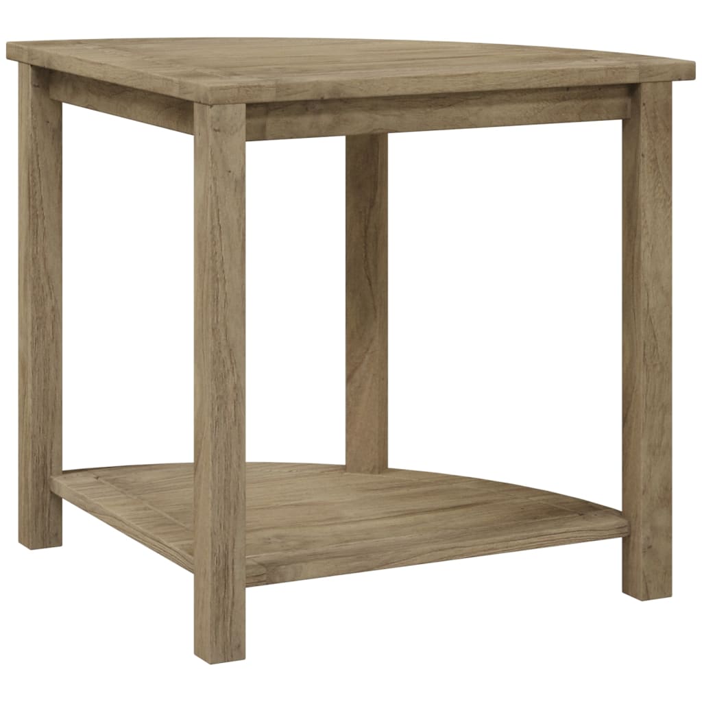 vidaXL Badezimmer-Beistelltisch 45x45x45 cm Massivholz Teak