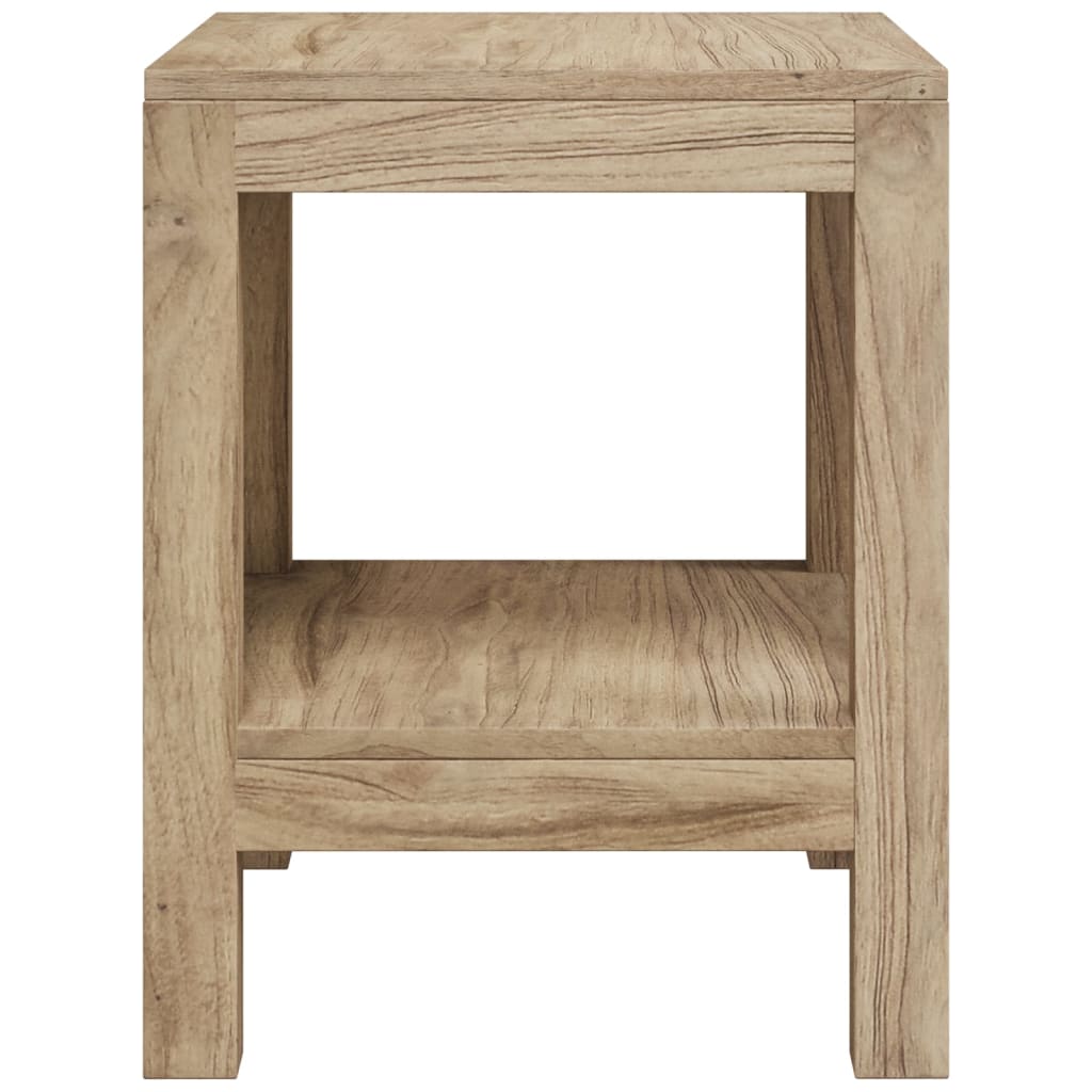 vidaXL Badezimmer-Beistelltisch 45x35x45 cm Massivholz Teak