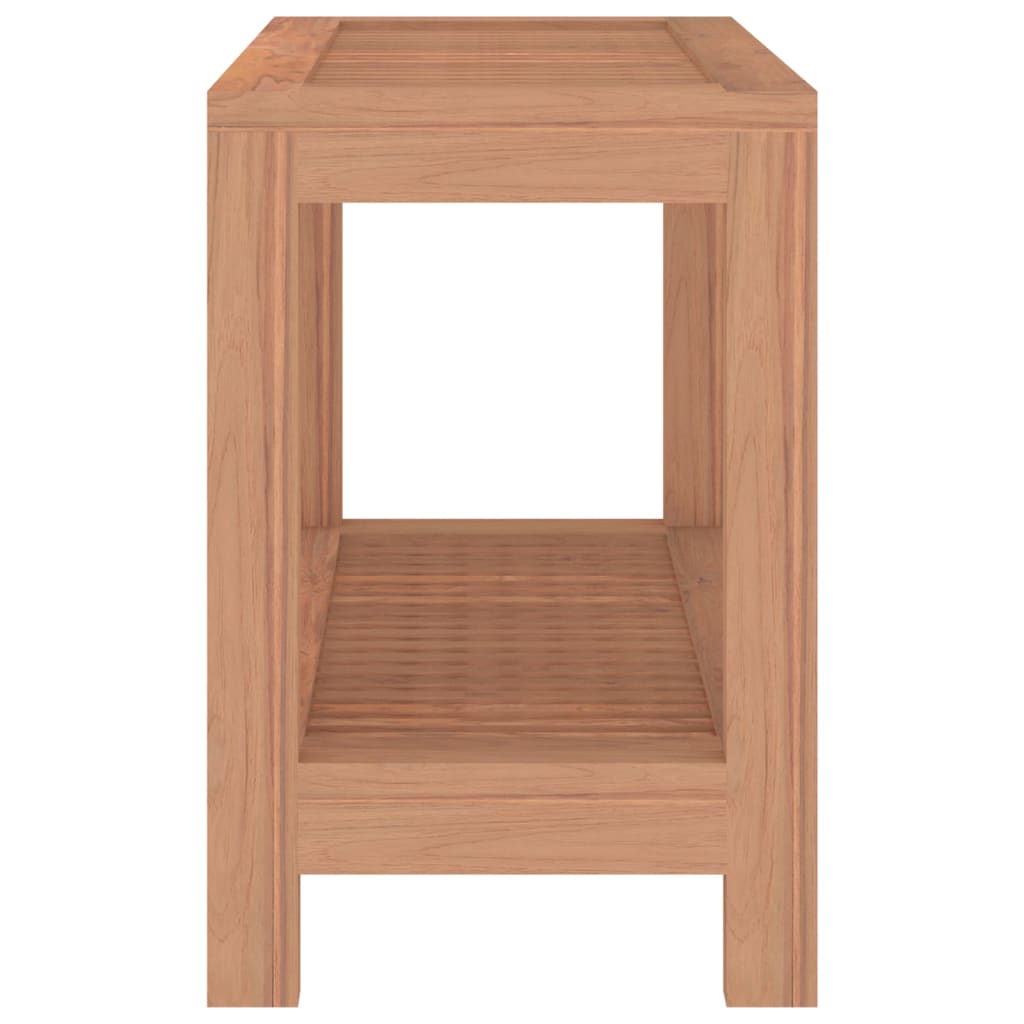 vidaXL Badezimmer-Beistelltisch 60x30x45 cm Massivholz Teak