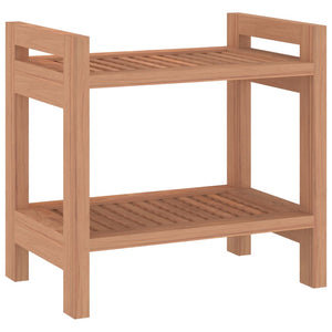 Badezimmer-Beistelltisch 45x30x45 cm Massivholz Teak Stilecasa