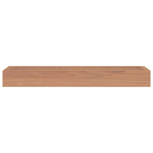 vidaXL Wandregale 2 Stk. 60x15x4 cm Massivholz Teak