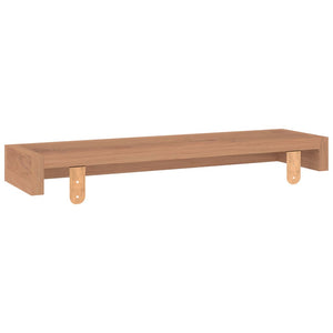 vidaXL Wandregale 2 Stk. 60x15x4 cm Massivholz Teak