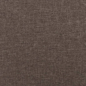 vidaXL Relaxsessel Taupe Stoff