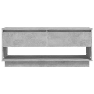 vidaXL TV-Schrank Betongrau 102x41x44 cm Holzwerkstoff