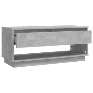 vidaXL TV-Schrank Betongrau 102x41x44 cm Holzwerkstoff